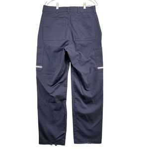 FedEx Stan Herman Men's Reflective Uniform Pants Blue Size 34x33 Employee